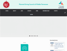 Tablet Screenshot of plannedgivingmidtn.org